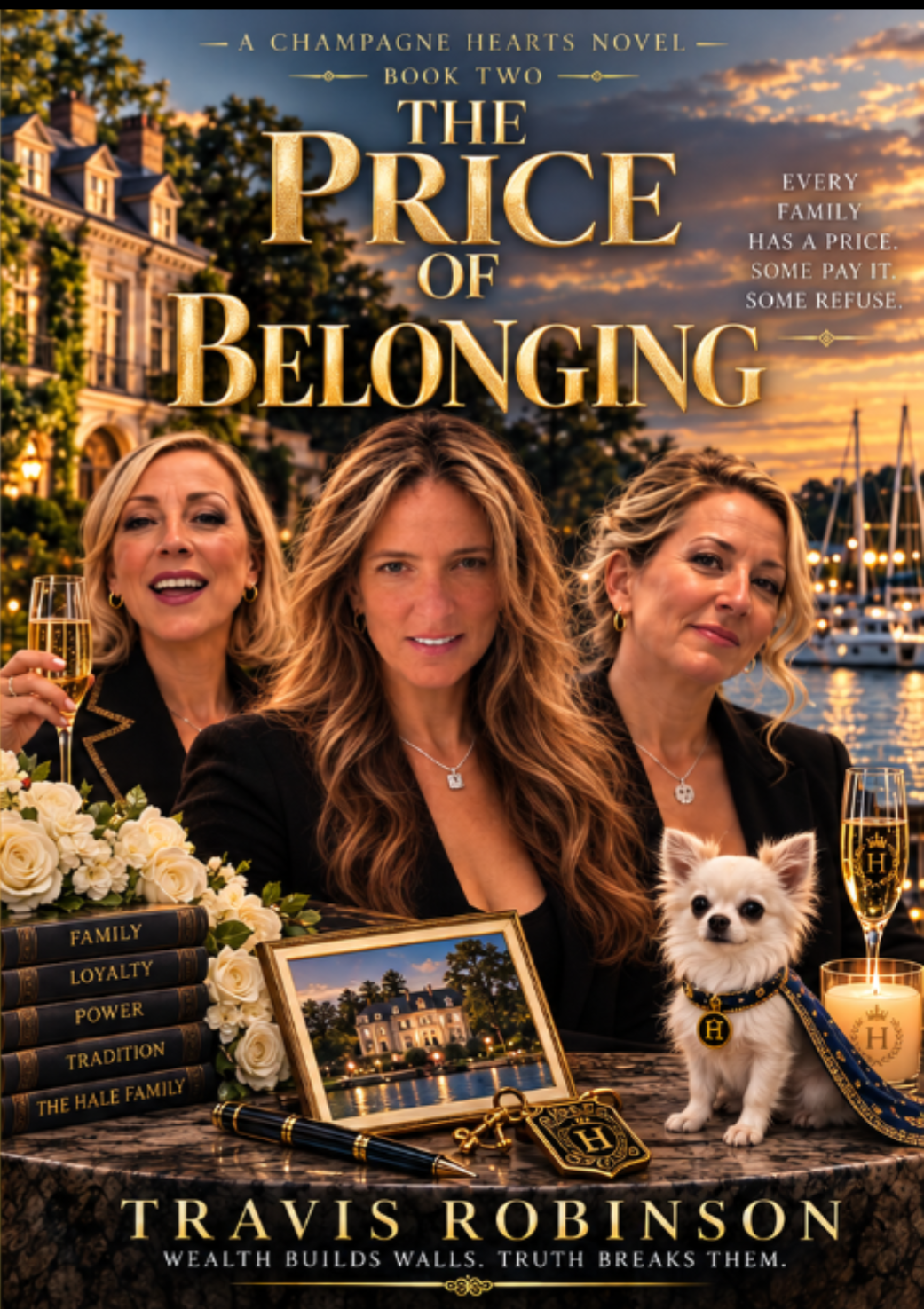 Champagne Hearts — The Price of Belonging cover