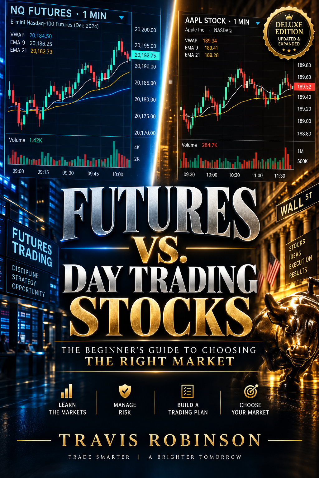 Futures vs Day Trading Stocks cover