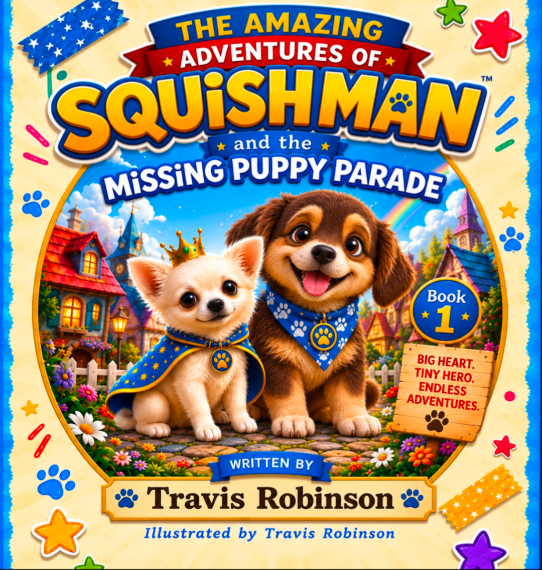 Squish Man Book 1 cover